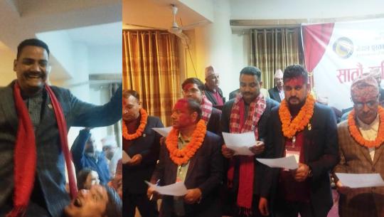 सम्भु लामिछाने निर्वाचित 