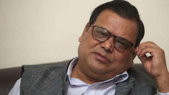 नेकपा माओवादी केन्द्रका उपाध्यक्ष कृष्णबहादुर महरा पक्राउ 