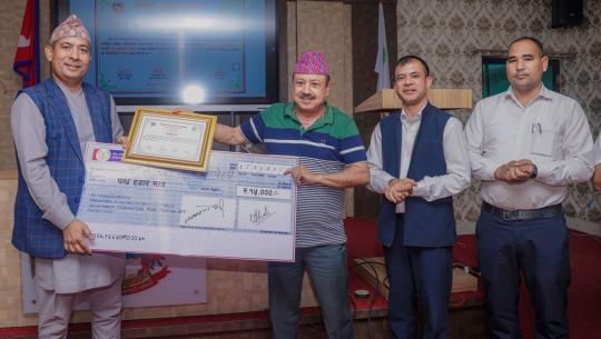शारदा माविलाई उत्कृष्ठ घोषणा