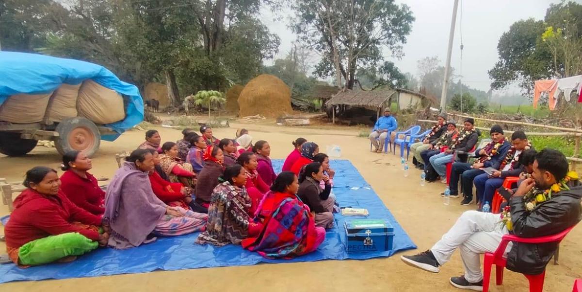 कैलारीमा मुल्य श्रृंखलामा महिला कार्यक्रमको अनुगमन