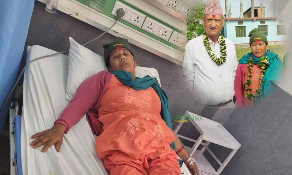 मुटुरोगबाट थलिएकी कैलालीको गोदावरीकी कमला गंगालालमा भर्ना