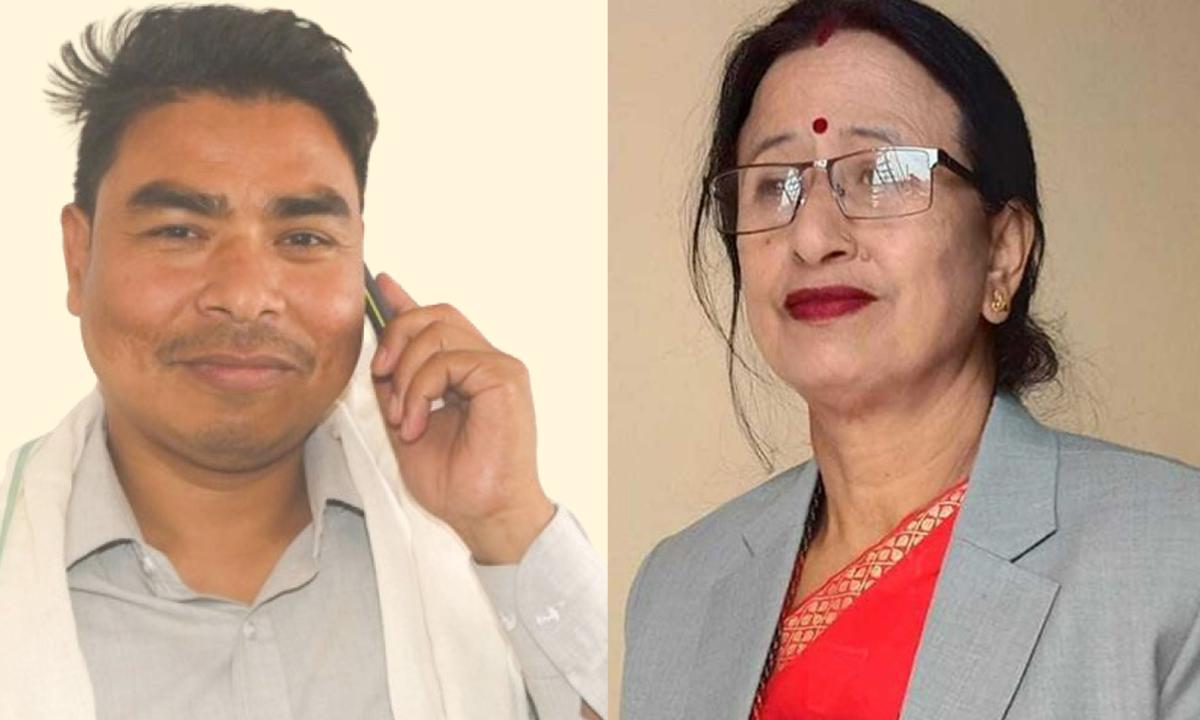कैलाश चौधरी र टीका थापा
