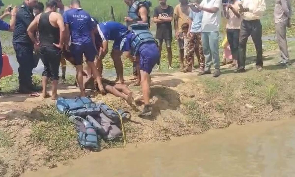 डुुबेर एकजनाको मृत्यु