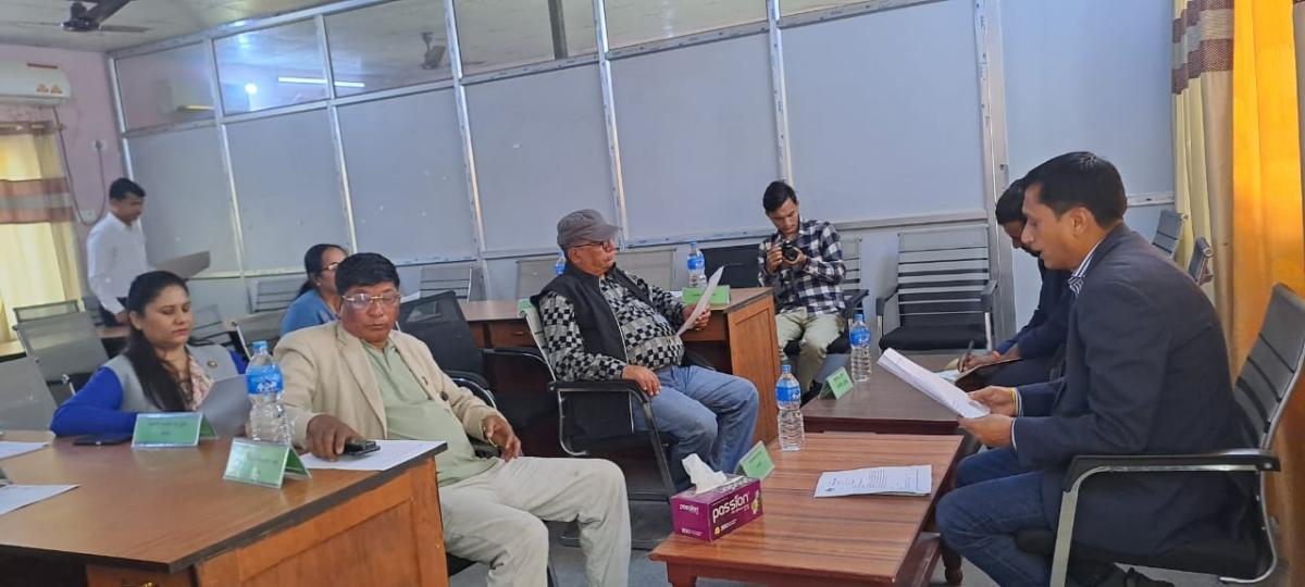 पेश गर्न निर्देशन 