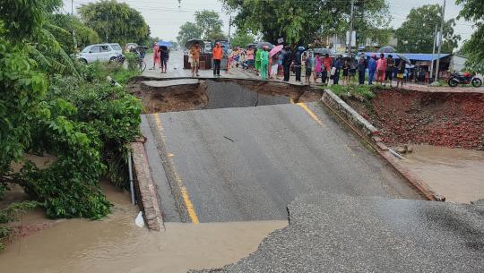 कल्भर्ट भासिएपछि यायातात प्रभावित