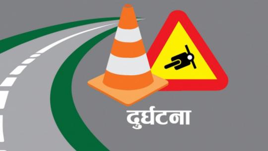 मोटरसाइकल अनियन्त्रित