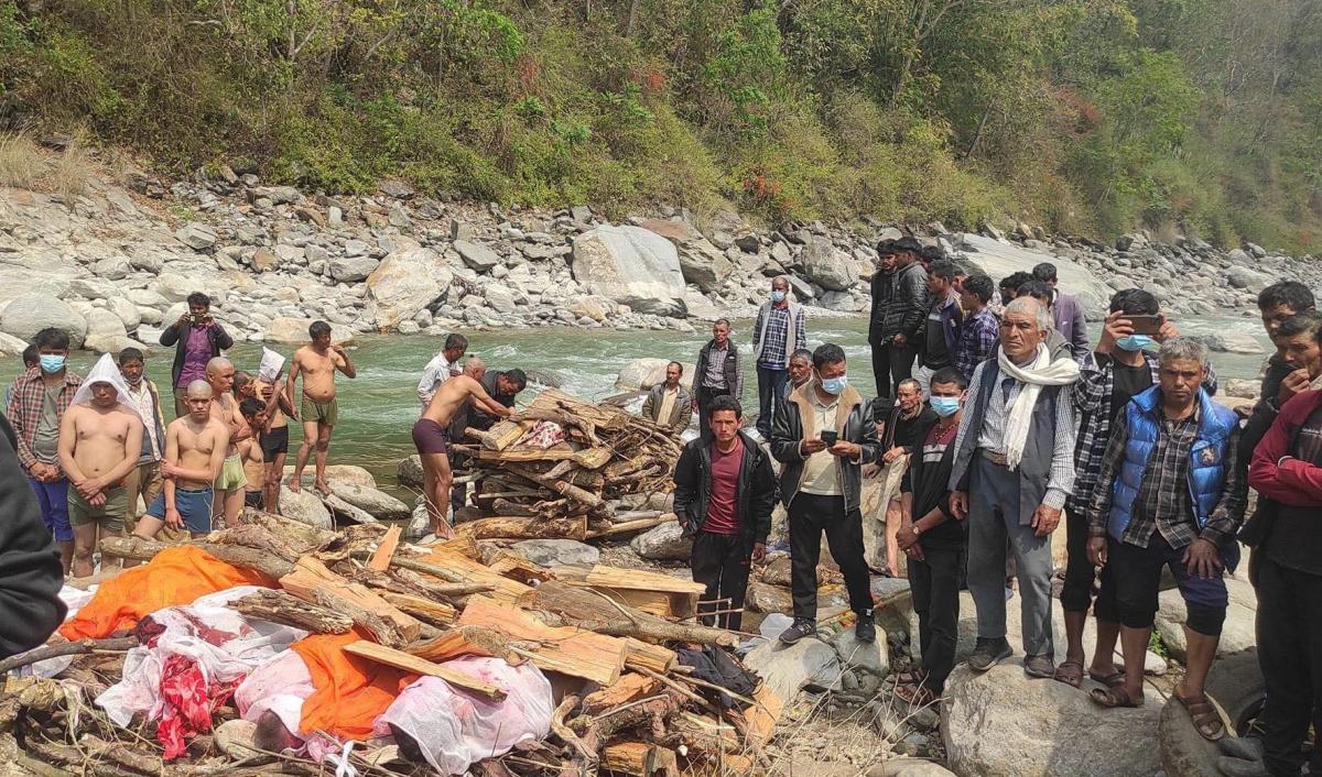 ५ जनाको आज सामुहिक अन्त्यष्टी