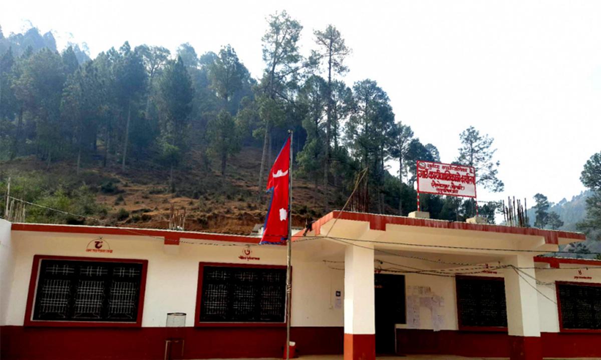 अस्पतालको भवन