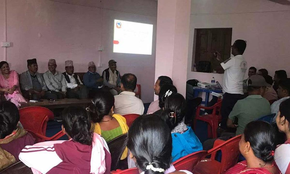 राहत वितरण गर्न कागजात सङ्कलन
