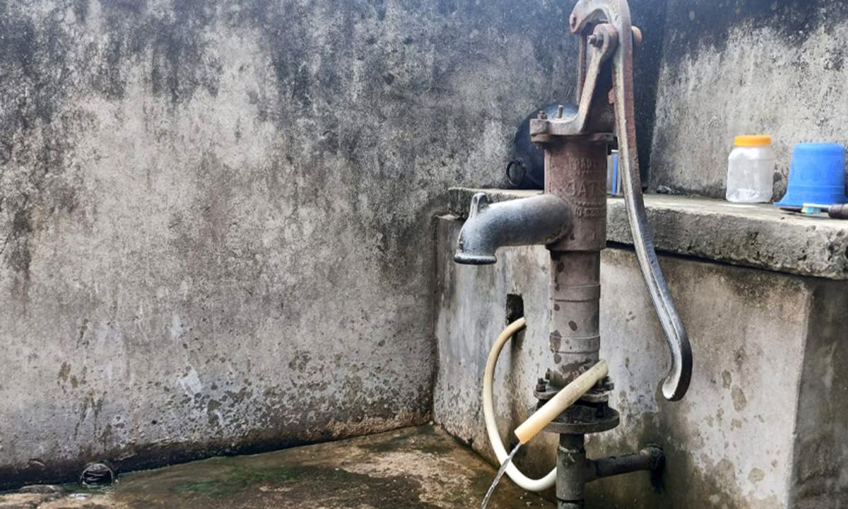 नल्कामा पानी सुक्न थाले